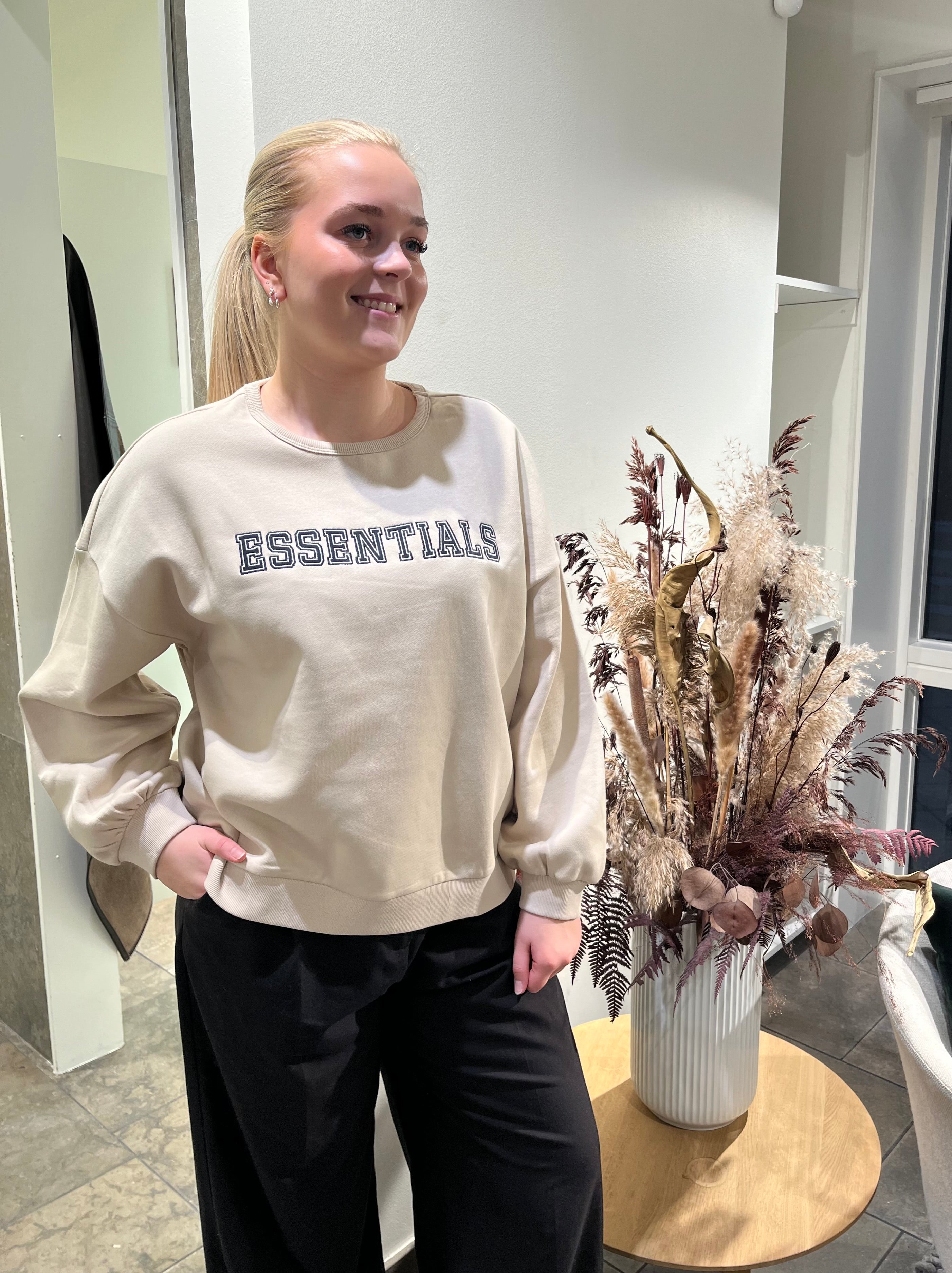 VMELINE Sweatshirt - Oatmeal