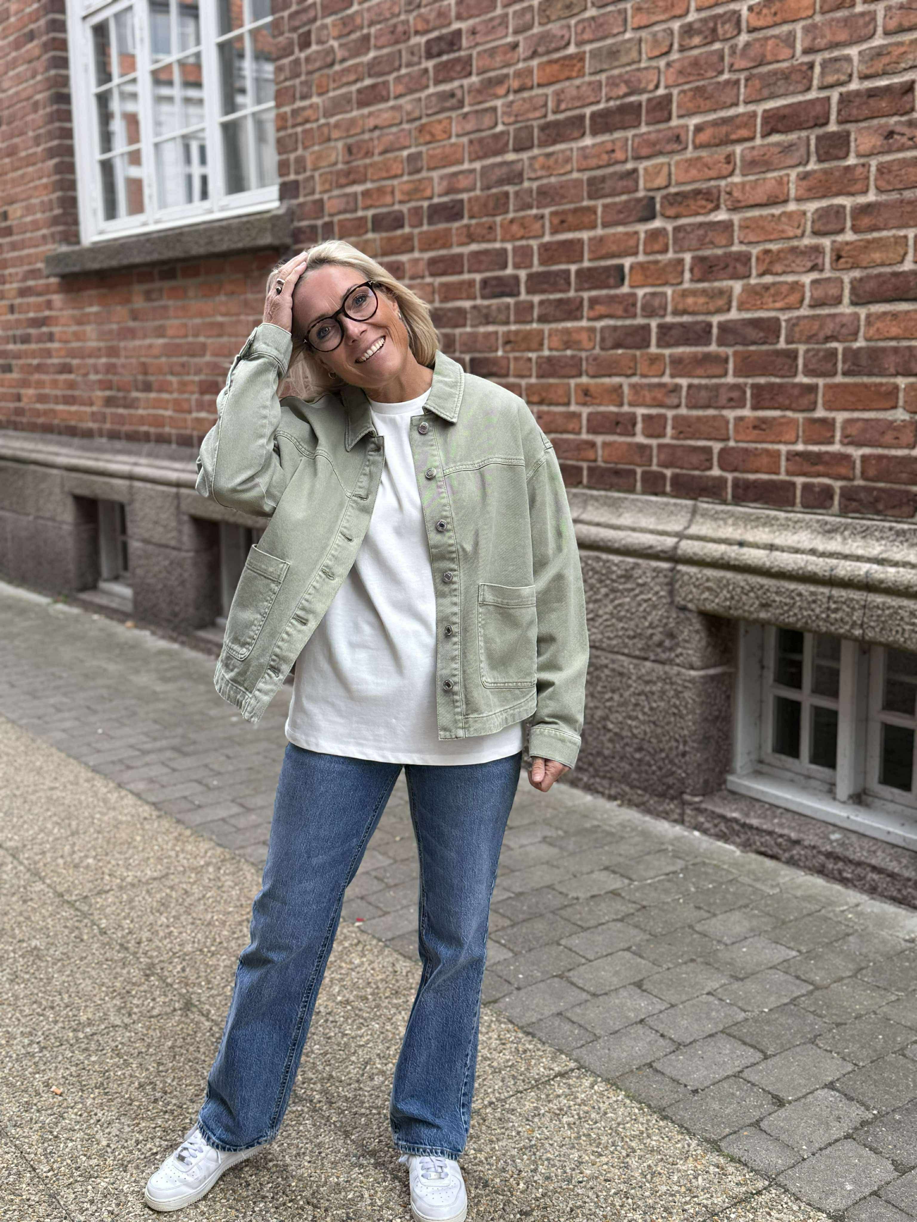 VMJAMIE Denim Jacket - Laurel Wreath