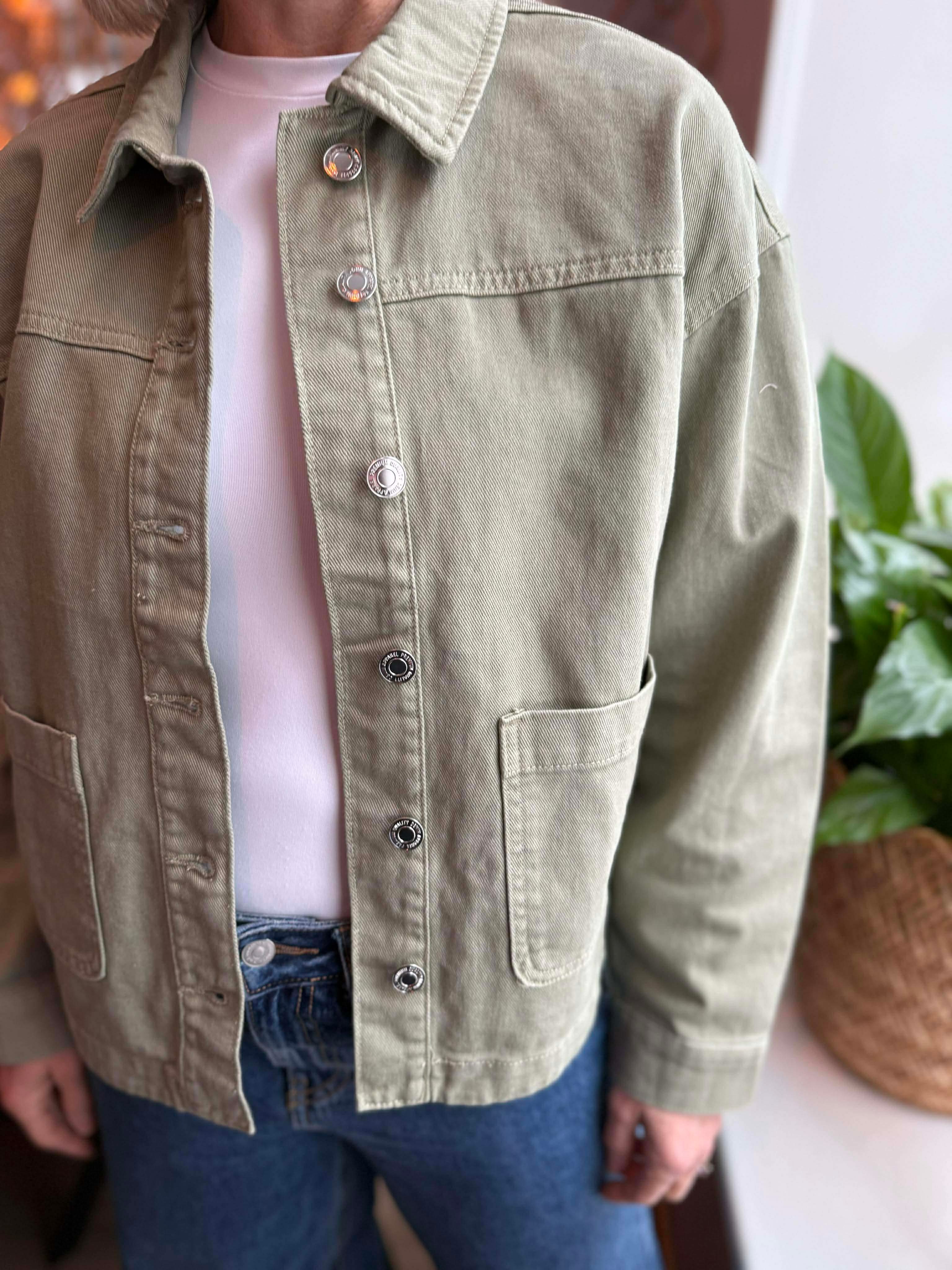 VMJAMIE Denim Jacket - Laurel Wreath