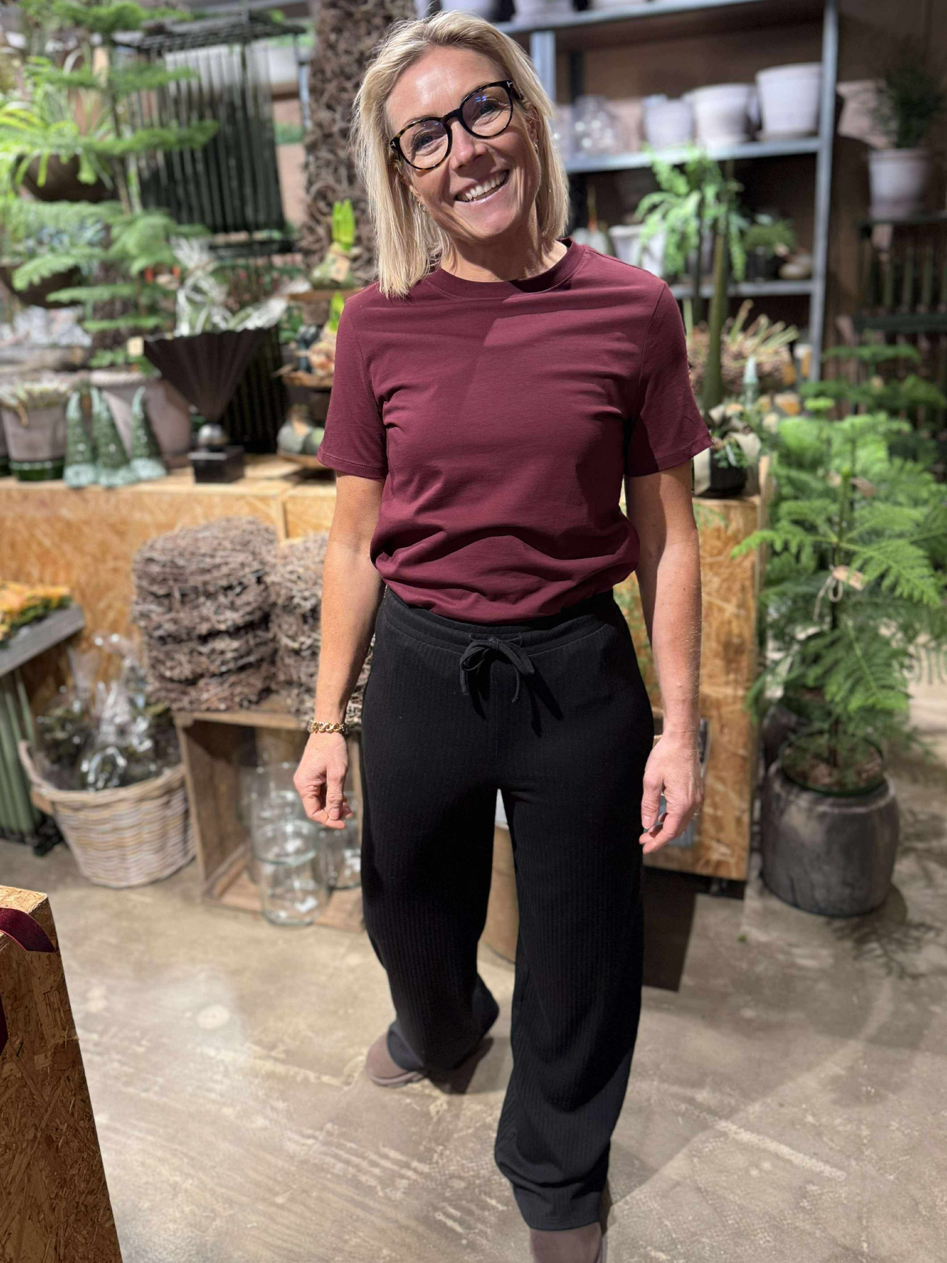 PCLAYA Trousers - Black