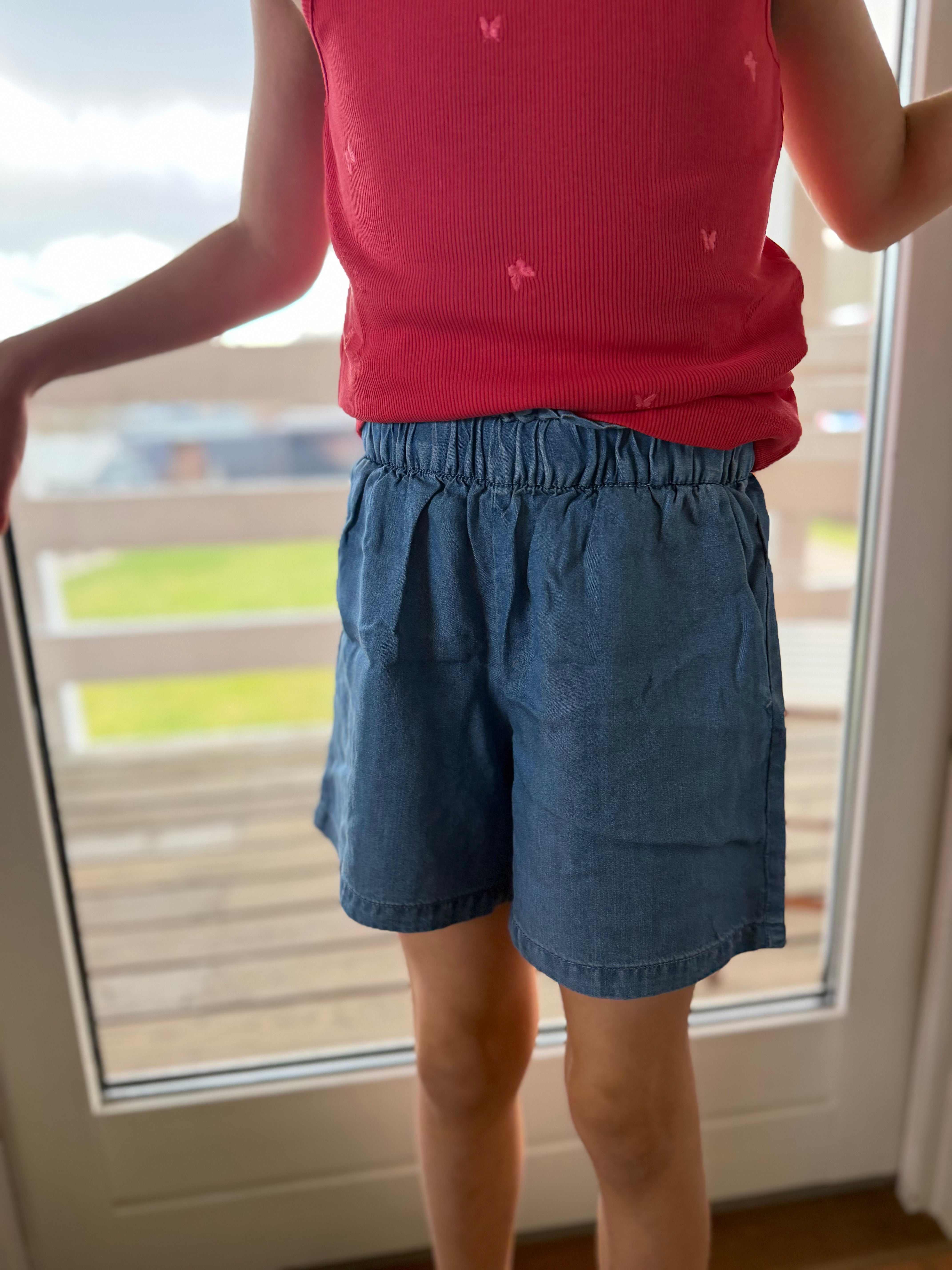 VMHARPER Shorts - Medium Blue Denim