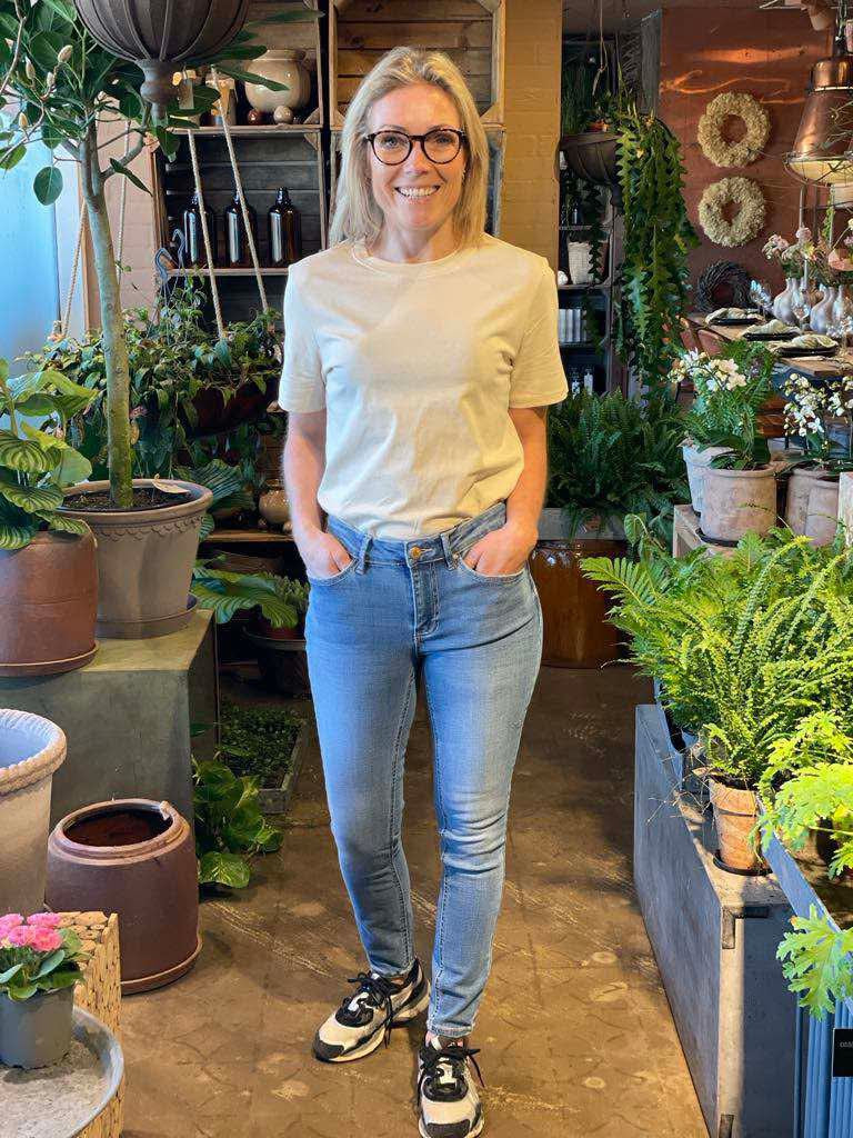 VMFLASH Skinny fit Jeans - Medium Blue Denim