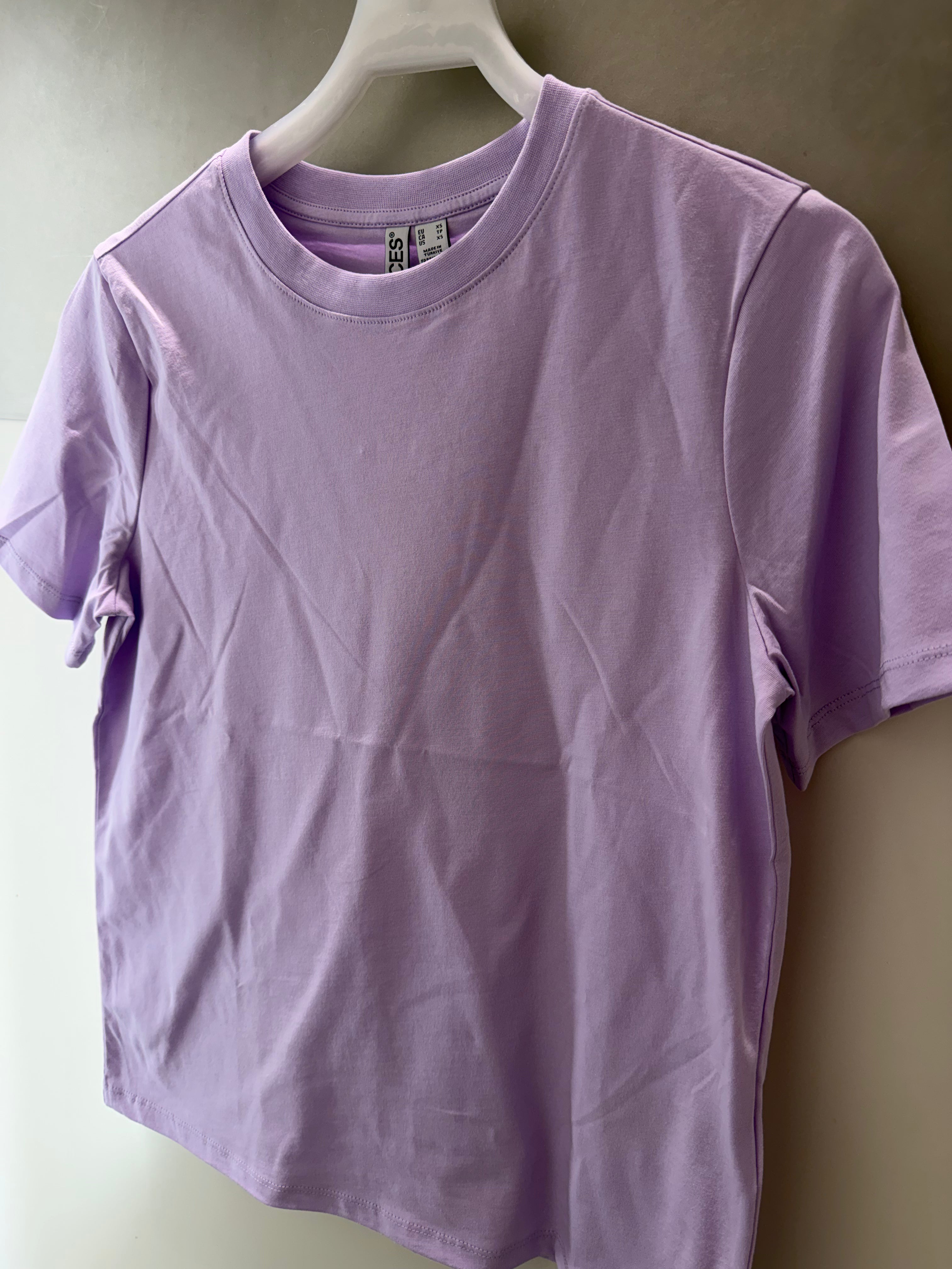 PCRIA T-Shirt - Pastel Lilac