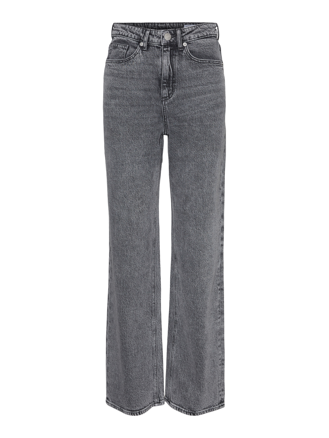 VMTESSA HR WIDE Jeans - Medium Grey Denim