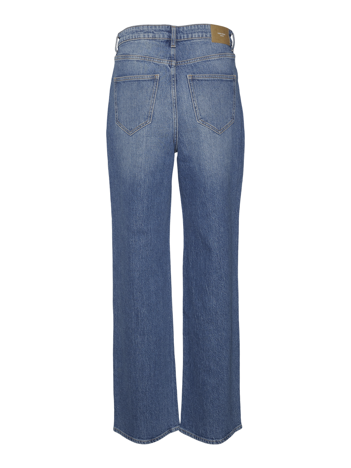 VMTESSA HR WIDE Jeans - Medium Blue Denim